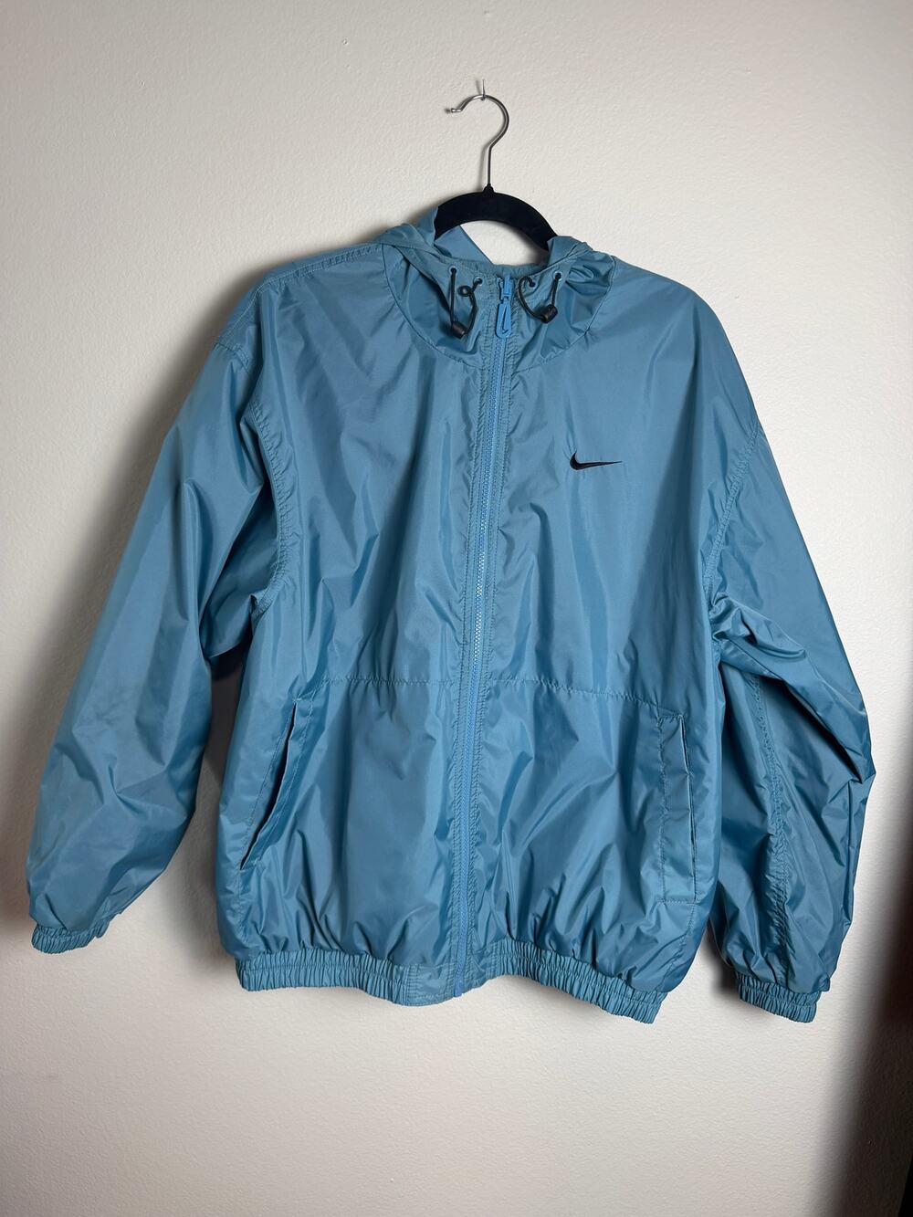Vintage Nike Full-Zip Hooded Windbreaker Jacket